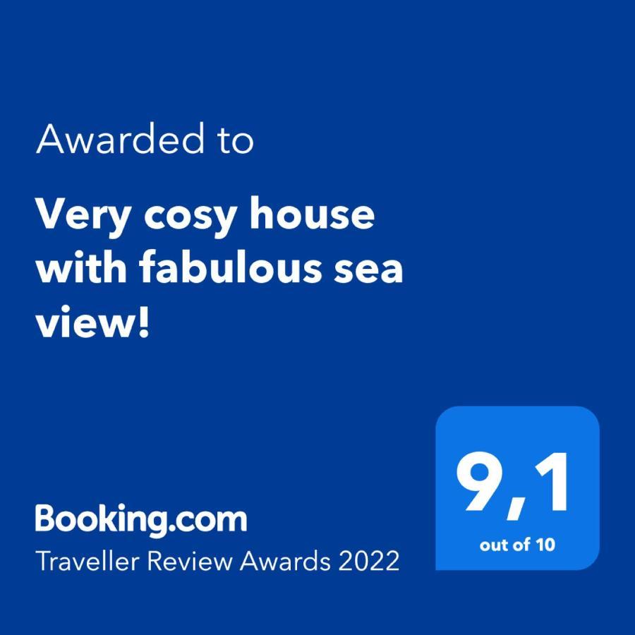 Very Cosy House With Fabulous Sea View! ปิเอตราลิกูเร ภายนอก รูปภาพ